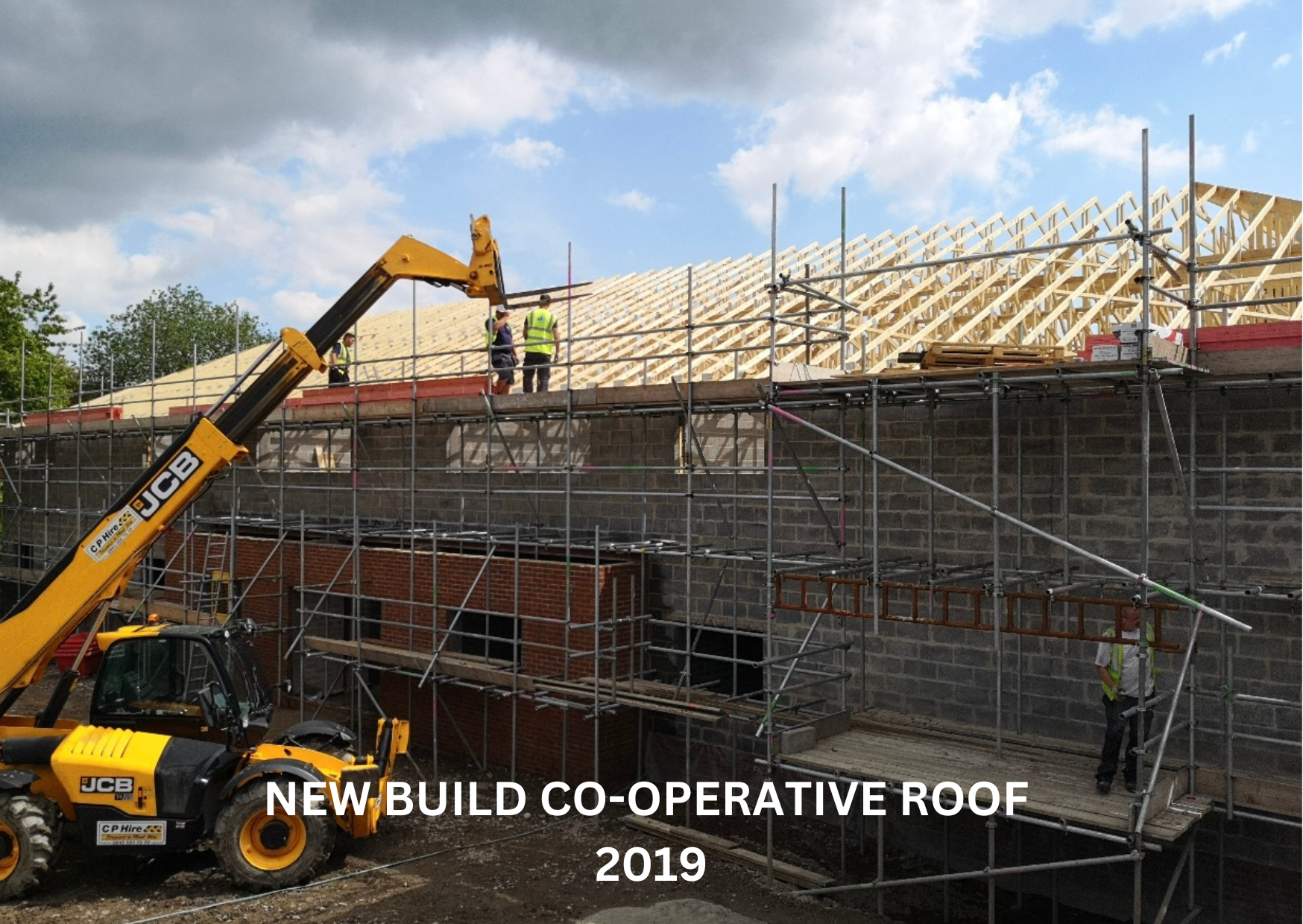 New Build Co-Operative Roof - Hendraforgan